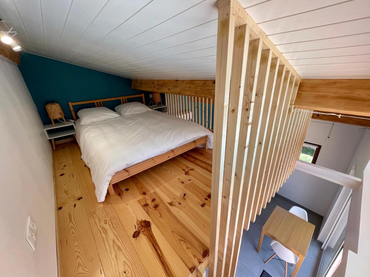 Annexe Des Pins - Studio Gite Avec Piscine & Climatisation Villeneuve-lès-Béziers エクステリア 写真